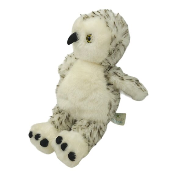 Build A Bear Spotted Owl Hedwig Plush Rotating Head 15" Stuffed Animal Toy BABW - Picture 4 of 12